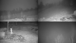 Sdružený snímek okolí chaty Myslivna