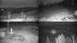 Sdružený snímek okolí chaty Myslivna