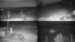 Sdružený snímek okolí chaty Myslivna