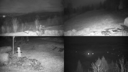 Sdružený snímek okolí chaty Myslivna