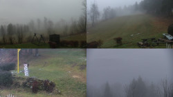 Sdružený snímek okolí chaty Myslivna