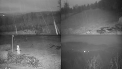 Sdružený snímek okolí chaty Myslivna