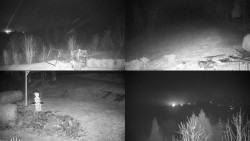 Sdružený snímek okolí chaty Myslivna