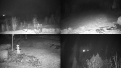 Sdružený snímek okolí chaty Myslivna