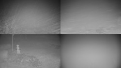 Sdružený snímek okolí chaty Myslivna