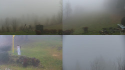 Sdružený snímek okolí chaty Myslivna