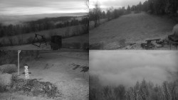 Sdružený snímek okolí chaty Myslivna