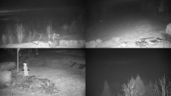 Sdružený snímek okolí chaty Myslivna