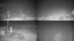 Sdružený snímek okolí chaty Myslivna