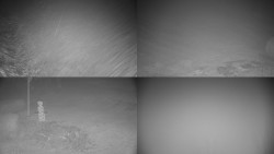 Sdružený snímek okolí chaty Myslivna