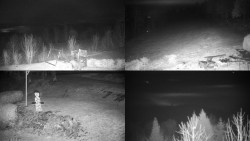 Sdružený snímek okolí chaty Myslivna