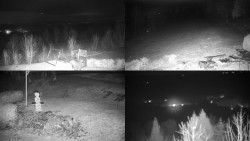 Sdružený snímek okolí chaty Myslivna