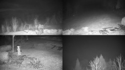 Sdružený snímek okolí chaty Myslivna