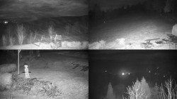 Sdružený snímek okolí chaty Myslivna