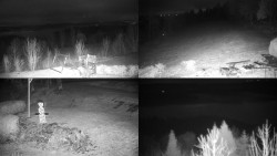 Sdružený snímek okolí chaty Myslivna