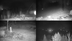 Sdružený snímek okolí chaty Myslivna