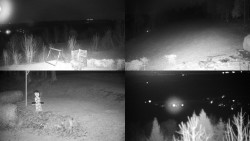 Sdružený snímek okolí chaty Myslivna