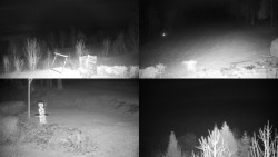 Sdružený snímek okolí chaty Myslivna