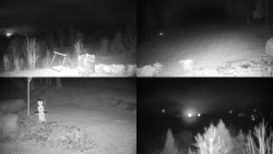 Sdružený snímek okolí chaty Myslivna