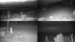 Sdružený snímek okolí chaty Myslivna