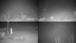 Sdružený snímek okolí chaty Myslivna