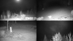 Sdružený snímek okolí chaty Myslivna