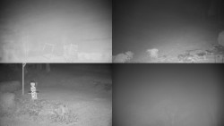 Sdružený snímek okolí chaty Myslivna