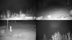 Sdružený snímek okolí chaty Myslivna