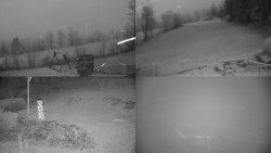 Sdružený snímek okolí chaty Myslivna