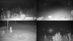 Sdružený snímek okolí chaty Myslivna