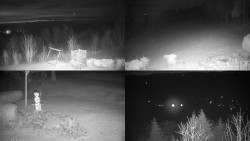 Sdružený snímek okolí chaty Myslivna