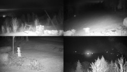 Sdružený snímek okolí chaty Myslivna