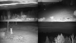 Sdružený snímek okolí chaty Myslivna