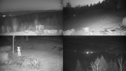 Sdružený snímek okolí chaty Myslivna