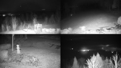 Sdružený snímek okolí chaty Myslivna