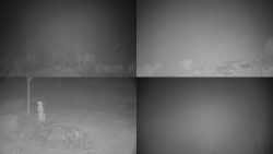 Sdružený snímek okolí chaty Myslivna