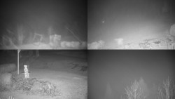 Sdružený snímek okolí chaty Myslivna