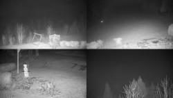 Sdružený snímek okolí chaty Myslivna