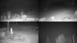 Sdružený snímek okolí chaty Myslivna