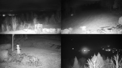 Sdružený snímek okolí chaty Myslivna