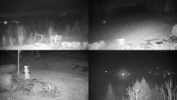 Sdružený snímek okolí chaty Myslivna