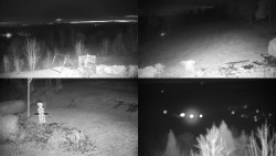 Sdružený snímek okolí chaty Myslivna