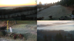 Sdružený snímek okolí chaty Myslivna