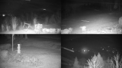 Sdružený snímek okolí chaty Myslivna