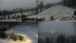 Sdružený snímek okolí chaty Myslivna