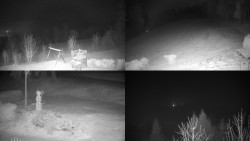 Sdružený snímek okolí chaty Myslivna