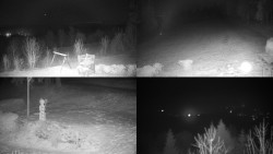 Sdružený snímek okolí chaty Myslivna