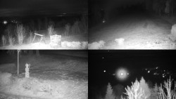 Sdružený snímek okolí chaty Myslivna