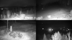 Sdružený snímek okolí chaty Myslivna