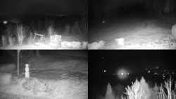 Sdružený snímek okolí chaty Myslivna